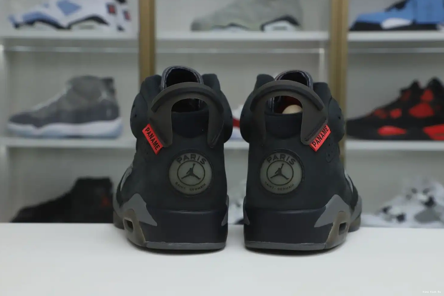 'IRON GREY' 6 RETRO PARIS X SAINT-GERMAIN Kimikick AIR JORDAN 0407